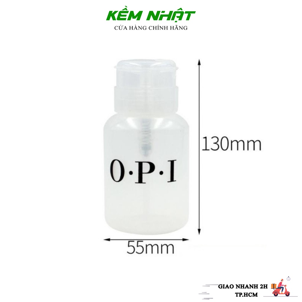 Bình đựng nước rửa móng, cồn - acetone 250ml