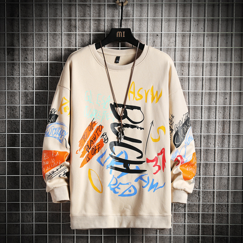 Áo Hoodies Nỉ Nam BUCH Cổ Tròn Áo Sweater Phối Họa Chữ Cá Tính Tiết Trẻ Trung Phong Cách Hàn Quốc Thời Trang 2024 FORHIMCS2 AO TOP NAM 90000185
