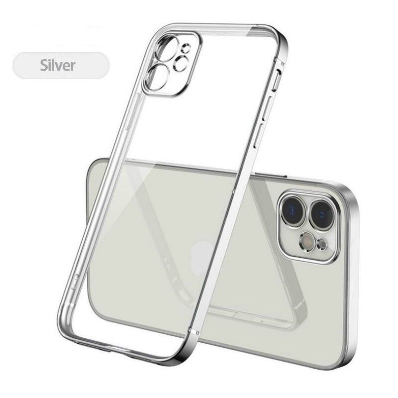 ♥️ Ốp silicon viền vuông viền si ip12 ♥️