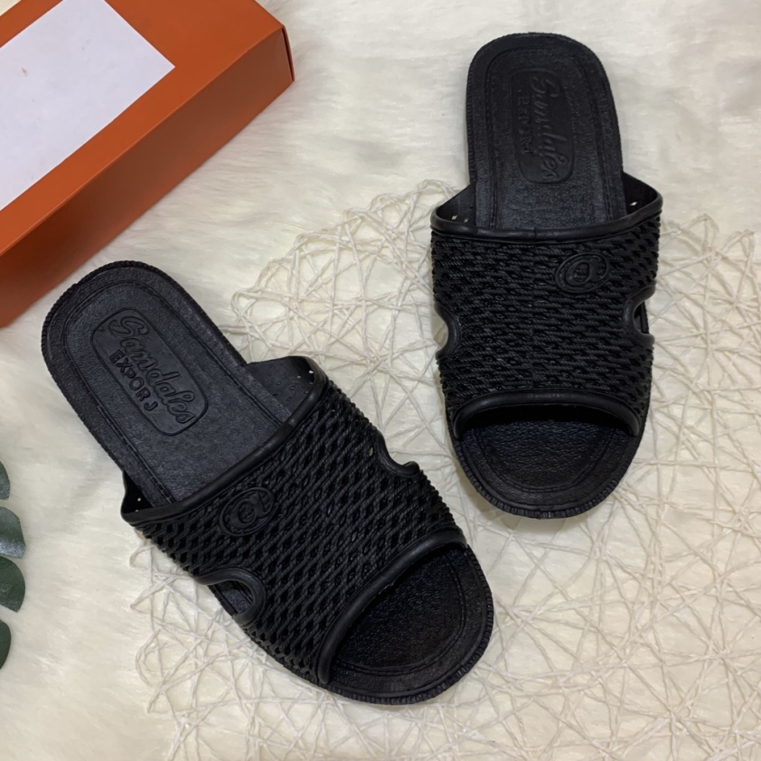 SALE !!! DÉP TỔ ONG MÀU ĐEN CHO NAM NỮ (1070 ) SHOP PHÚC YẾN giá rẻ