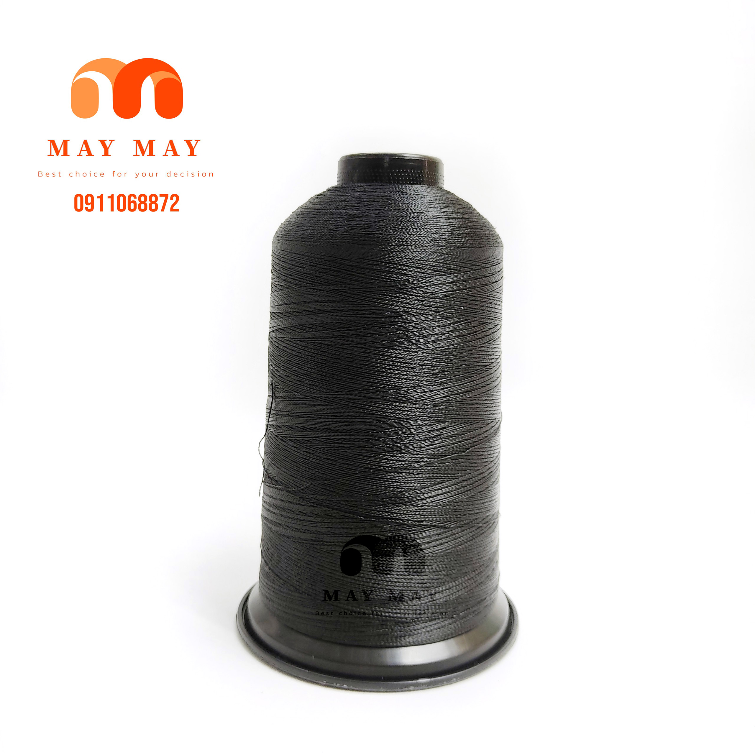 Chỉ may đồ da > Chỉ nilon 2 màu trắng đen > Chỉ nylon 210/3