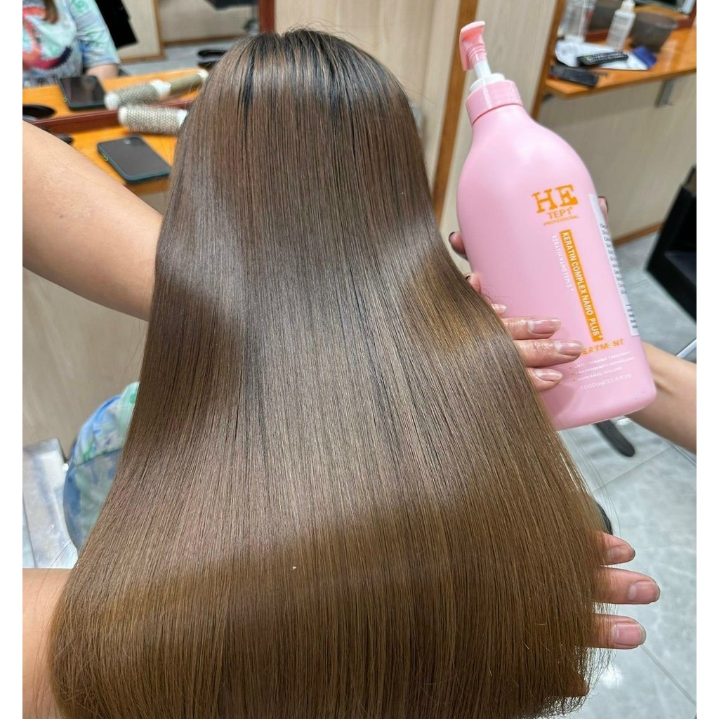 KERATIN TREATMENT 2 PHỤC HỒI TÓC NÁT, TÓC YẾU VÀ KẸP THẲNG TÓC SOCOLA 1000ML