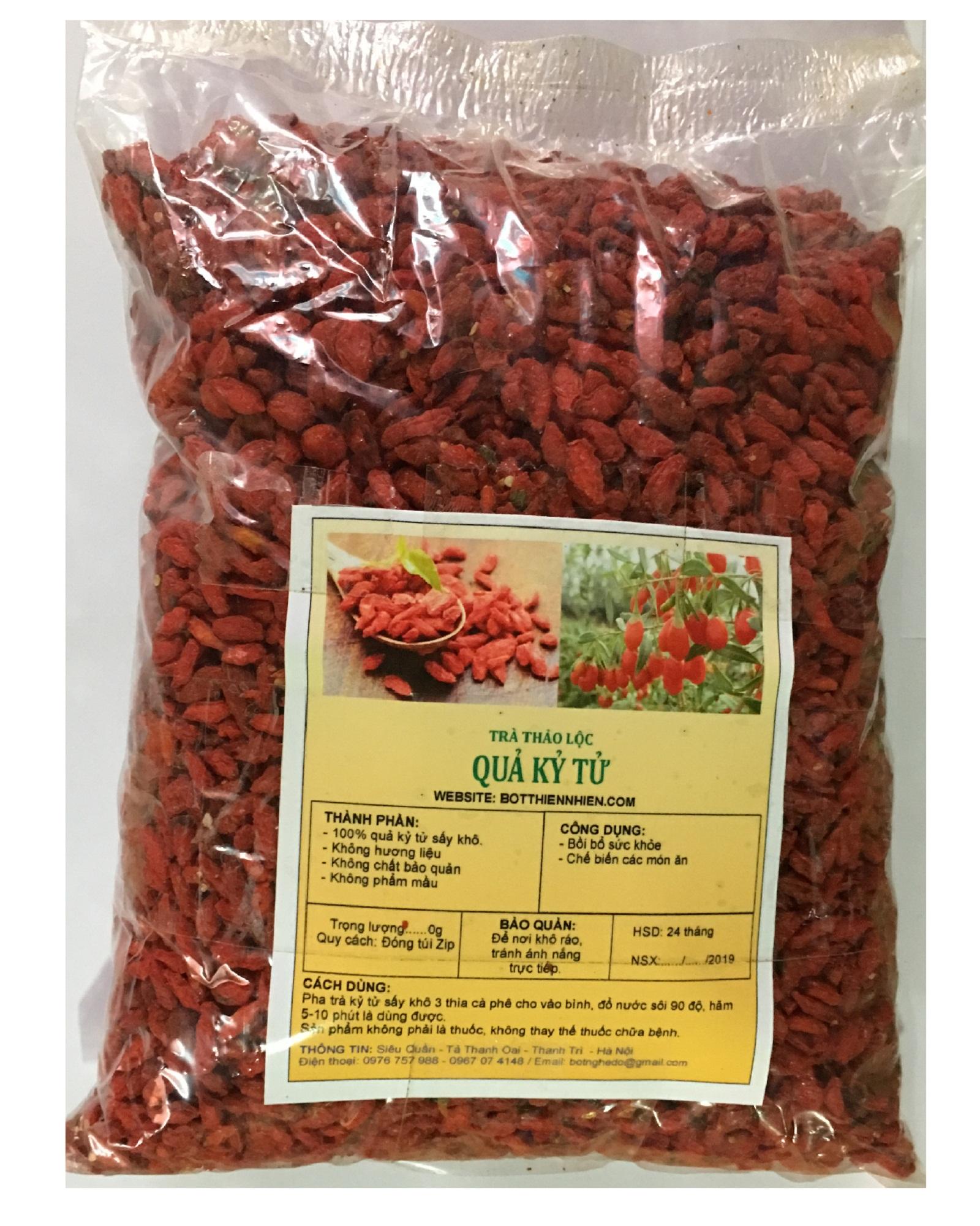 500g Quả Kỷ Tử - Trà Thảo Lộc - Có Tặng Quà