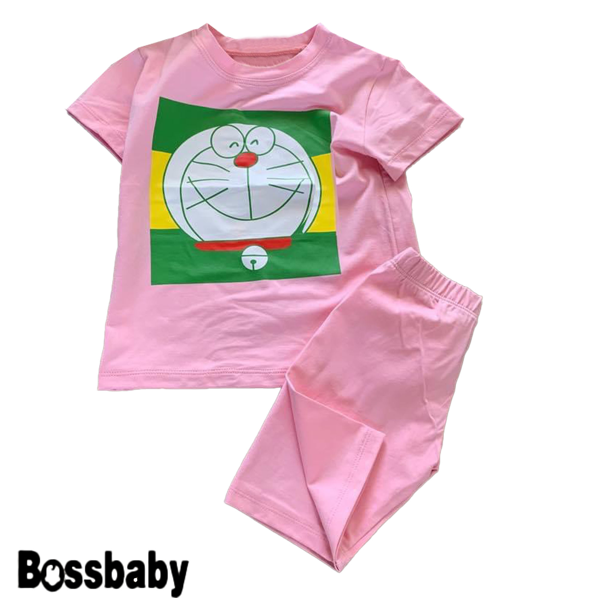 Bộ đồ hình Doremon trẻ em,bộ đồ bé gái,bé trai cho bé từ 6kg-29kg.BDBG32.