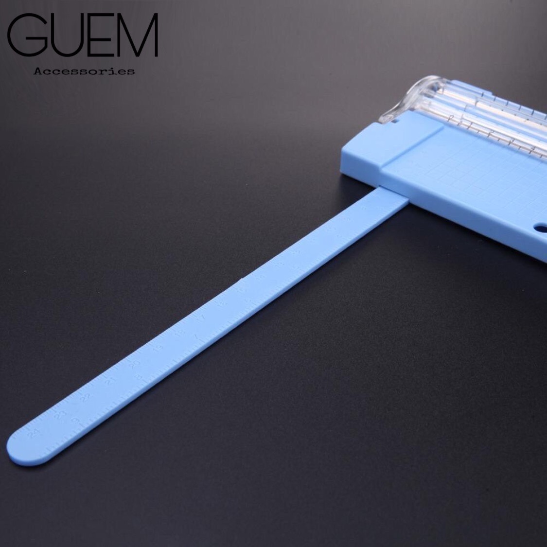 Dụng cụ cắt giấy A4, A5 có thước tiện lợi GUEM