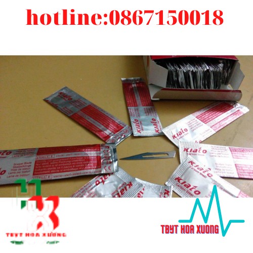 Lưỡi dao mổ kiato số 21 dùng cho cán dao số 4