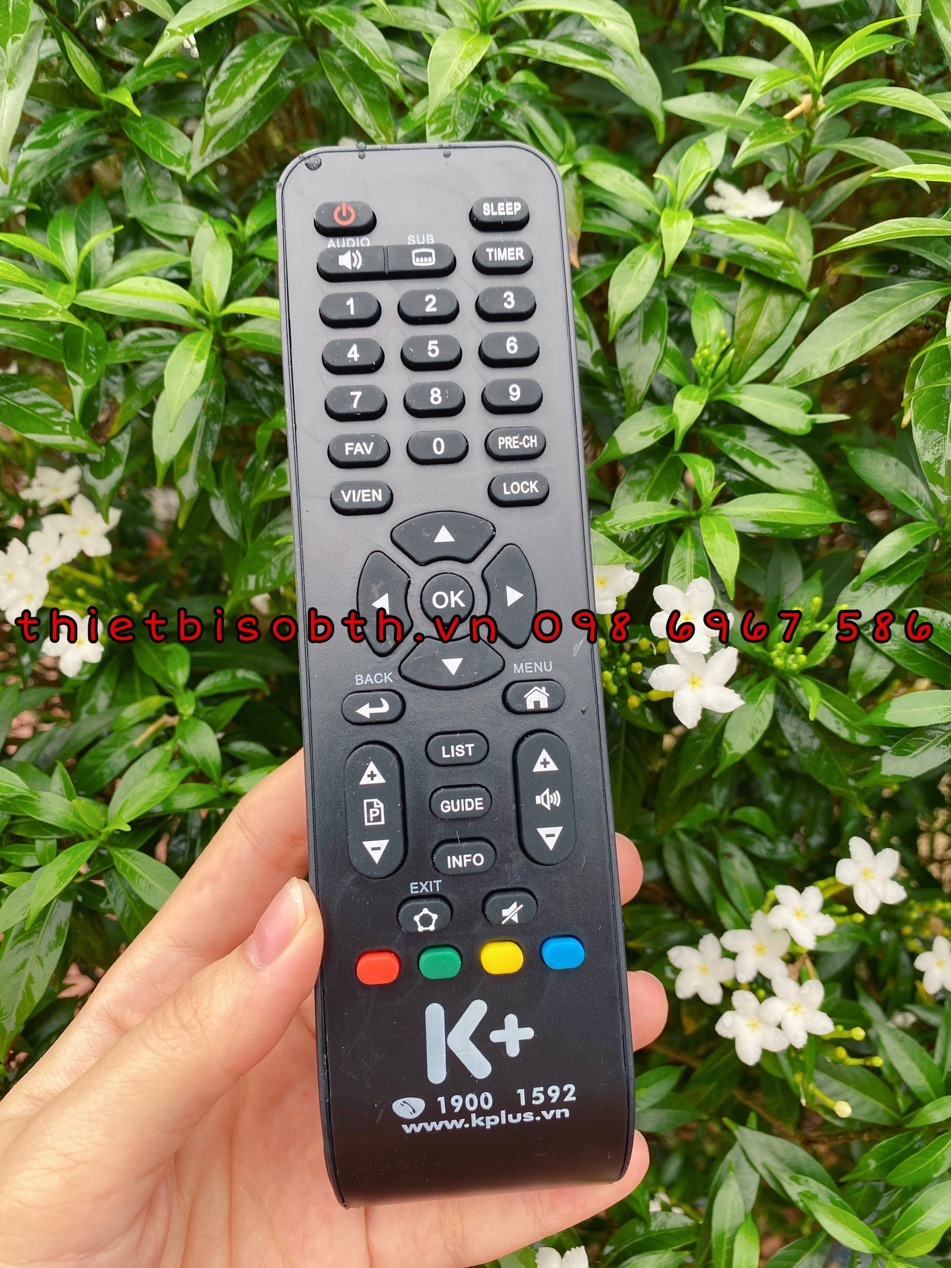 REMOTE ĐIỀU KHIỂN ĐẦU THU K+ HD 2018