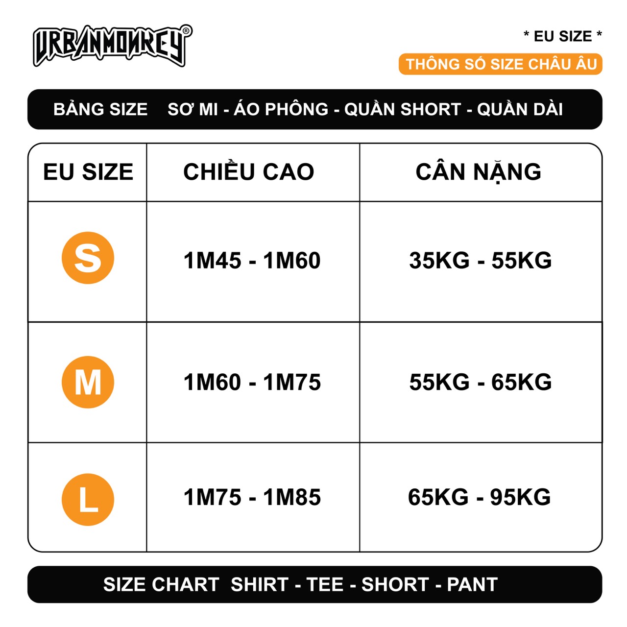 Quần short URBAN MONKEY KOMBAT SHORTS Thiết Kế Basic Thoải Mái