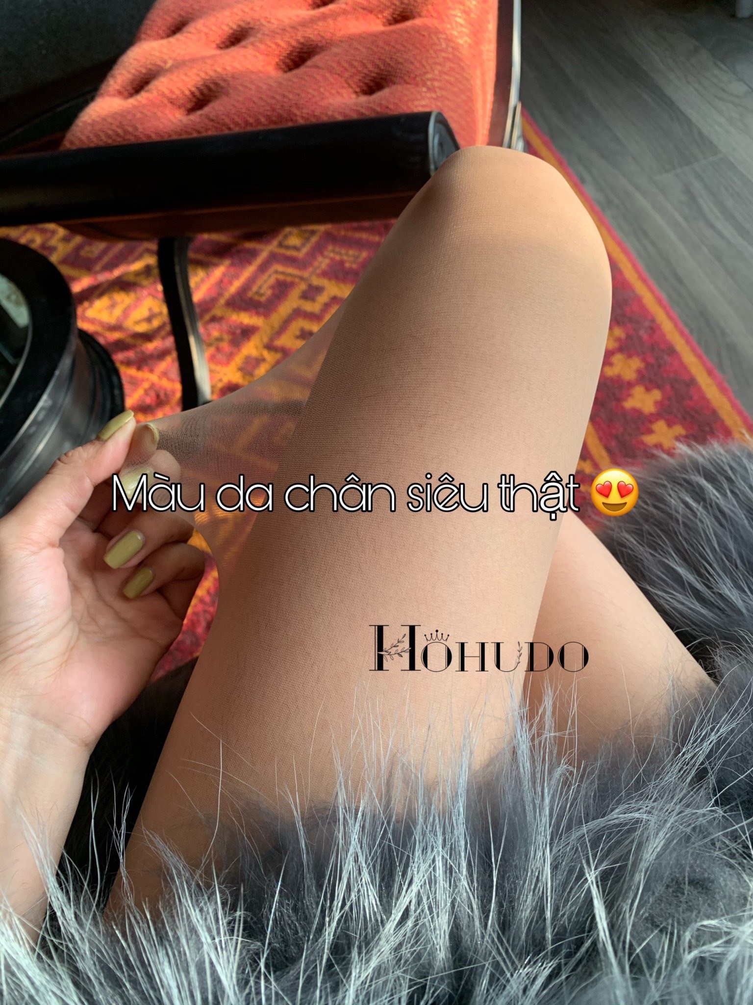 Quần tất hohudo màu da và đen
