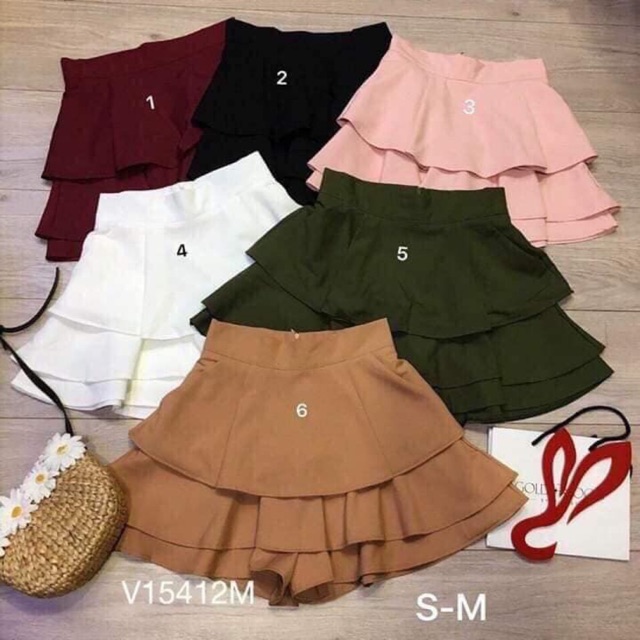 Quần Váy Tầng #Bigsize