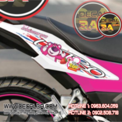 TEM RỜI WINNER V3 150 GẤU DÂU LOTSO