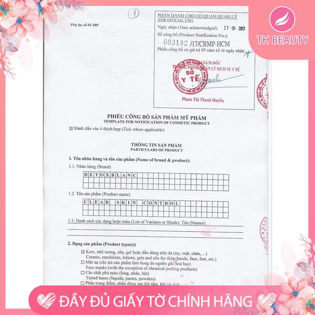 [Chính hãng] Sữa rửa mặt Detox Blanc [2]