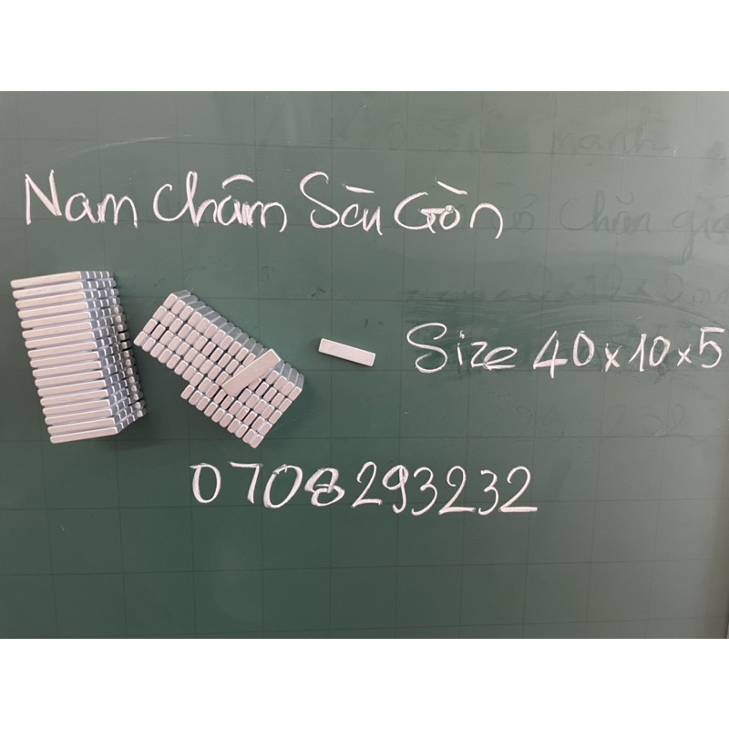 Nam châm đất hiếm 40x10x5mm
