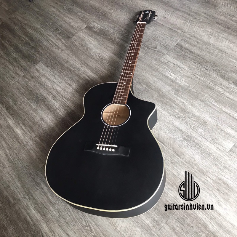 Đàn guitar acoustic SV1 chính hãng, có ty chỉnh cần, âm sắc rõ ràng, trọng lượng nhẹ, độ bền cao và dễ sử dụng - mặt gỗ thông tặng phụ kiện