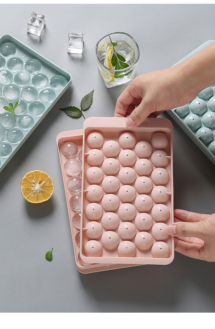 KHAY ĐÁ TRÒN 33 VIÊN