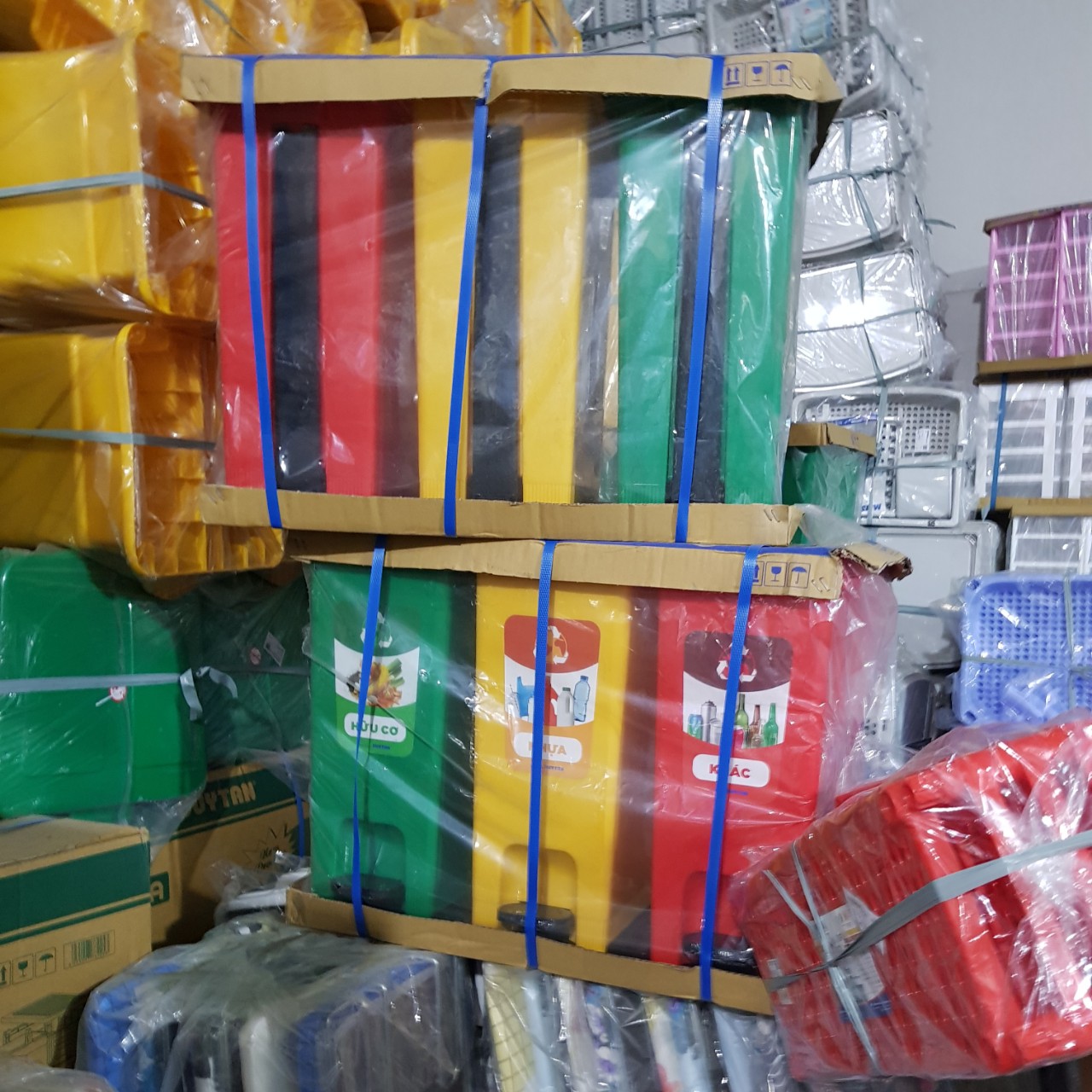 Thùng rác phân loại ECO 3 DUY TÂN