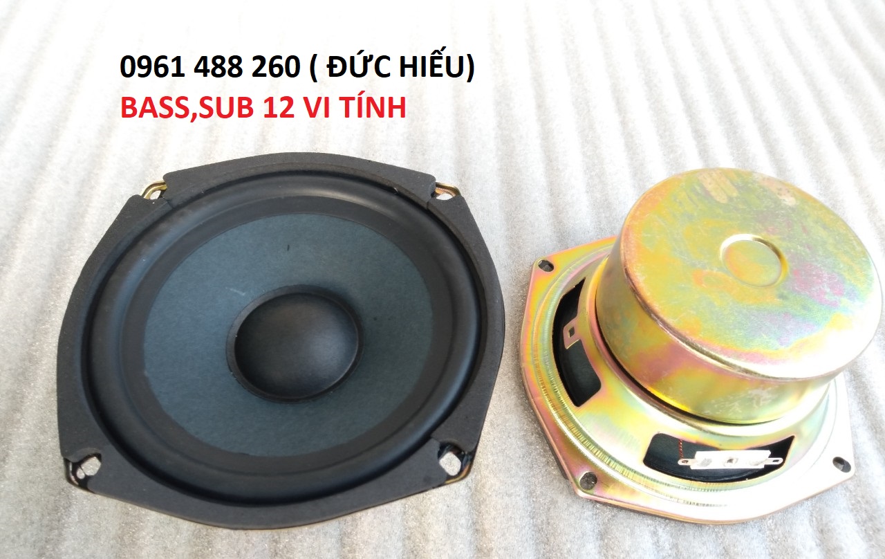2 củ loa bass ,sub 12cm vi tính cao cấp