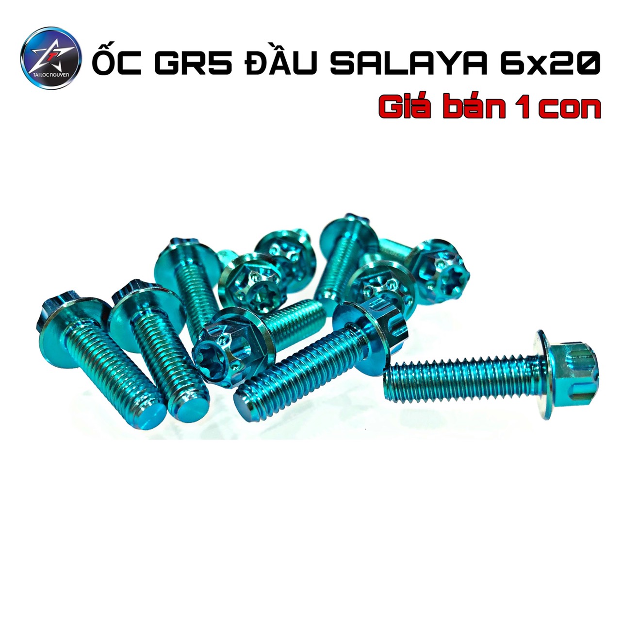 [HCM]ỐC GR5 ĐẦU SALAYA SIZE 6li