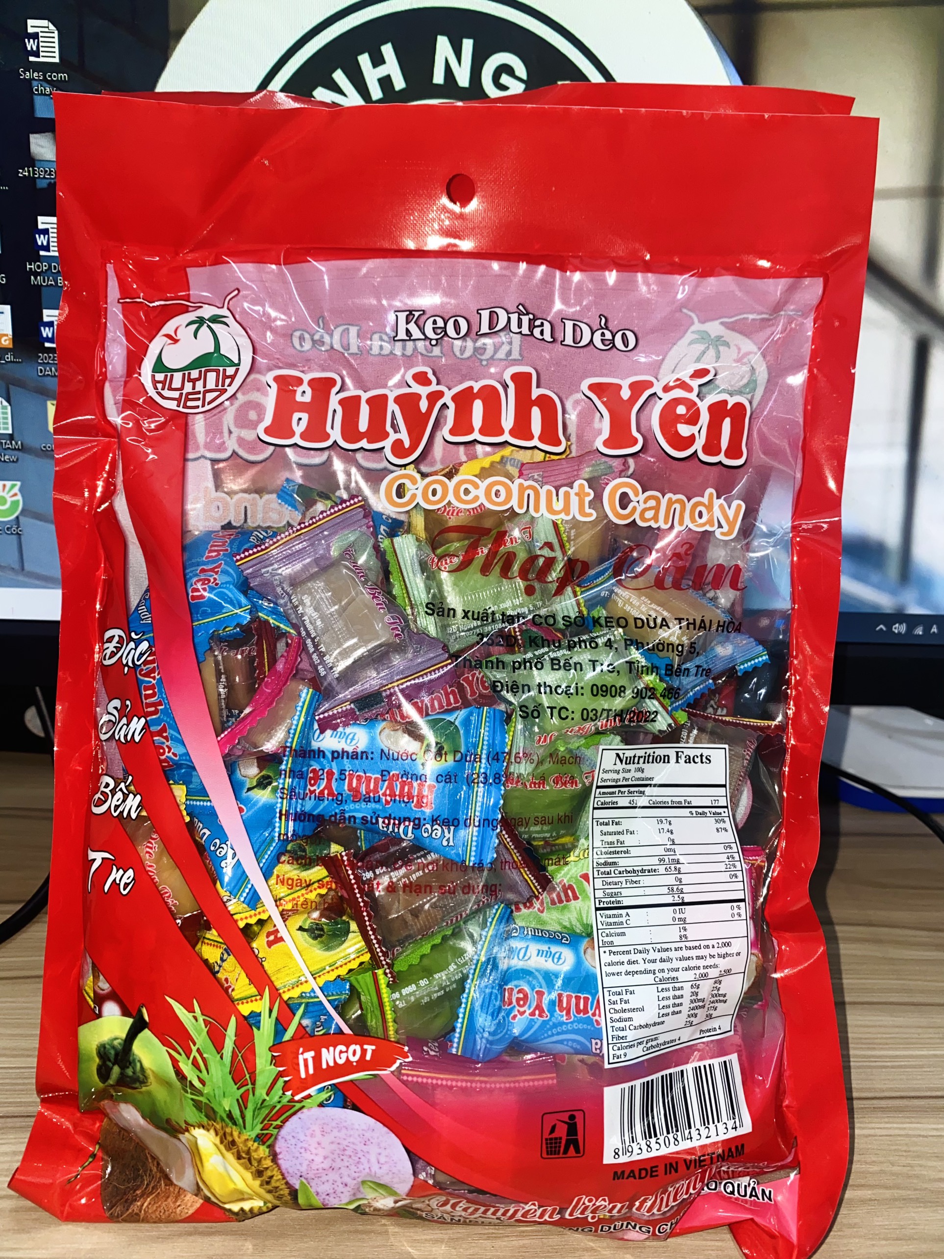 Kẹo dừa - Huỳnh Yến (Đặc sản Bến tre)