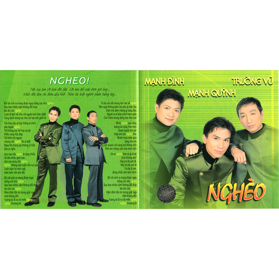 Đĩa CD Nhạc Trữ Tình - Nghèo