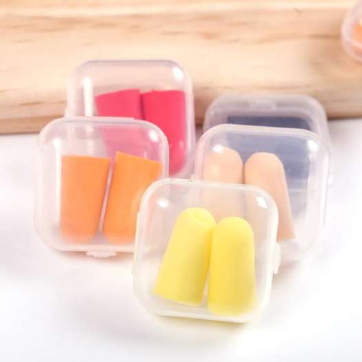 Nút Bịt Tai Chống Ồn Chống Nước . 1 Đôi Có Hộp