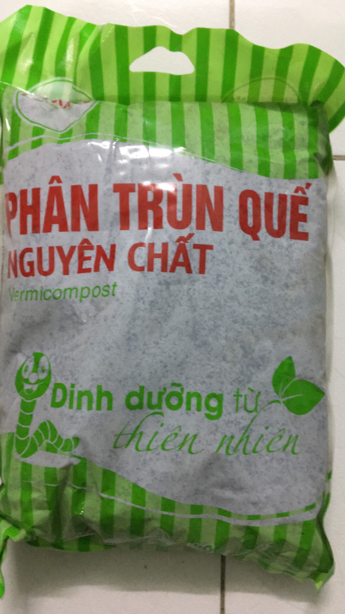 Phân trùn quế nhuyễn túi 02 kg