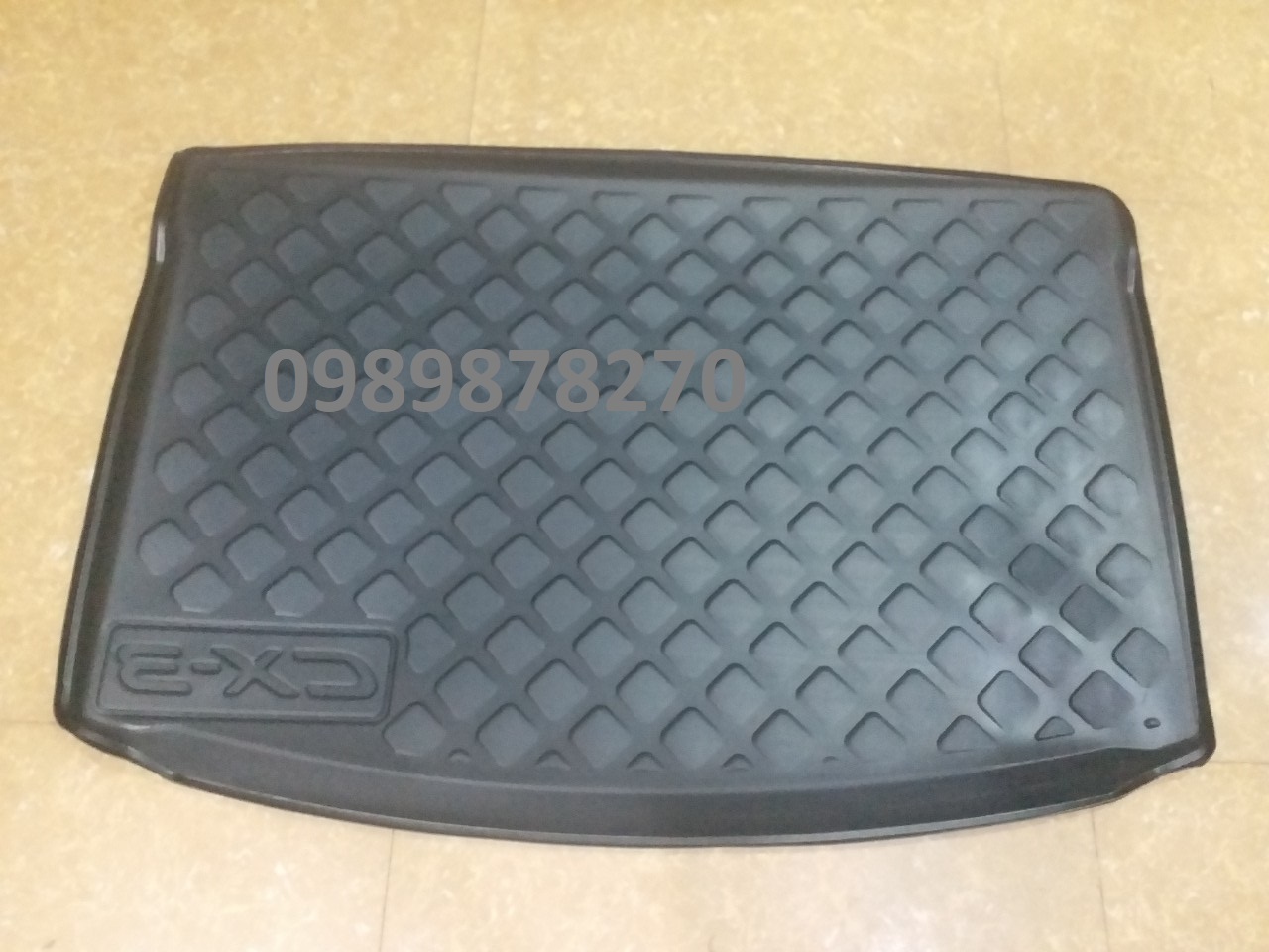 Lót cốp nhựa dẻo xe Mazda Cx3 ( Cx-3).