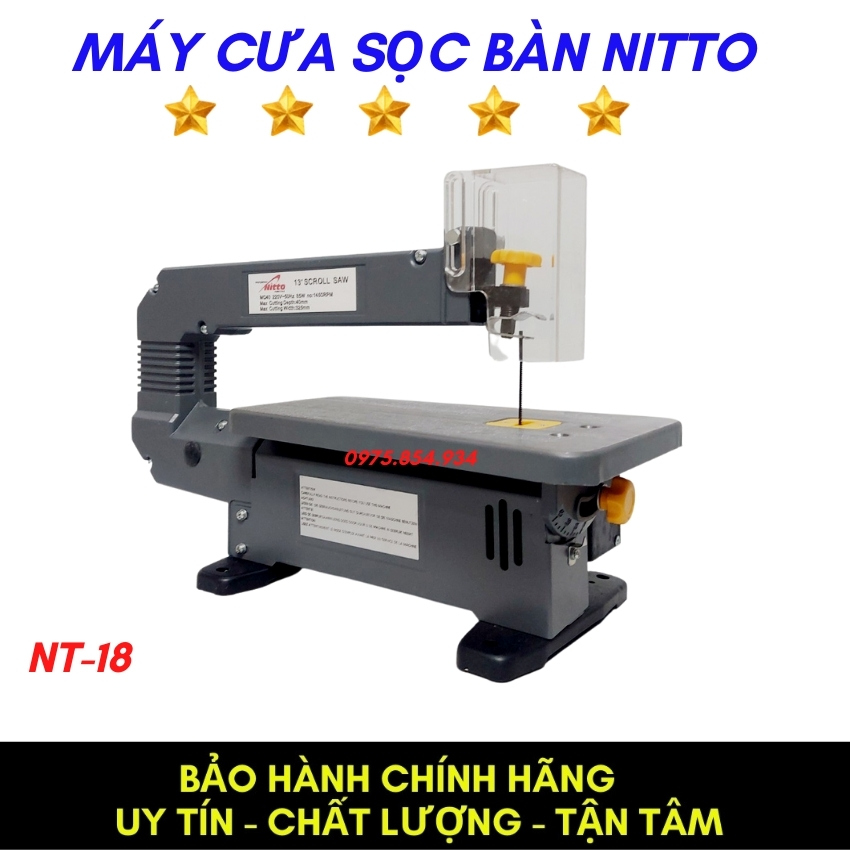 Máy cưa lọng bàn NITTO NT-18 ( 100% dây đồng )