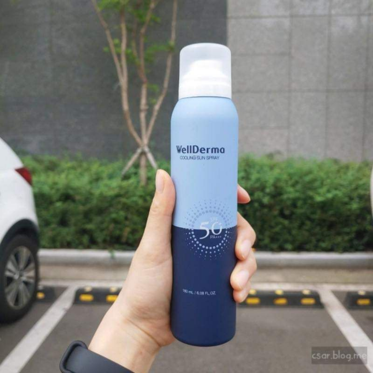 Xịt Chống Nắng Toàn Thân Wellderma 180ml