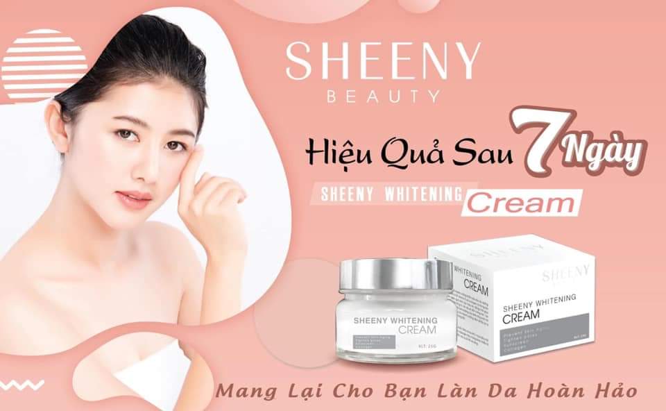 kem face dưỡng da sheeny