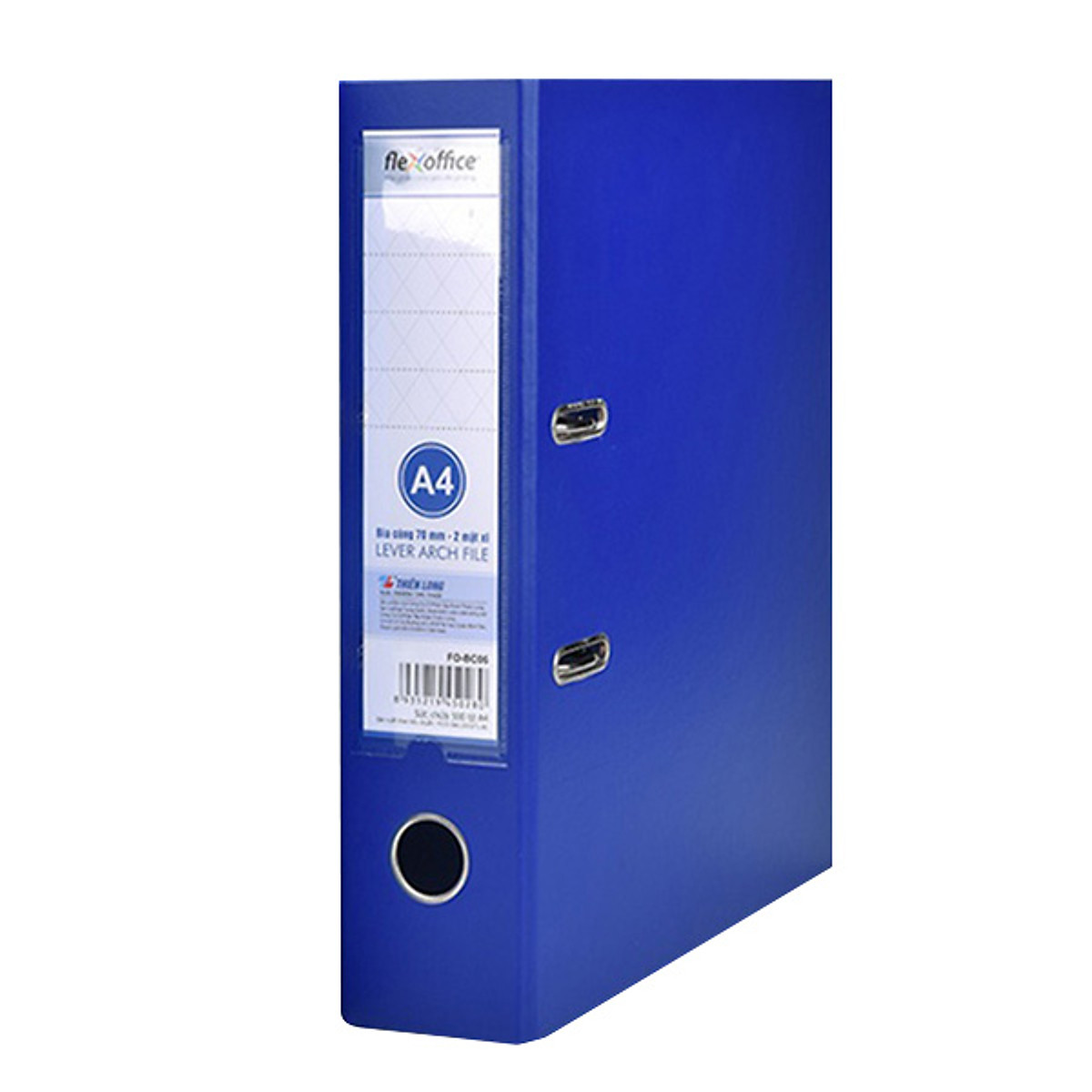 [HCM]Bìa còng Thiên Long F4 gáy dày 7cm 1 mặt si (loại 1)