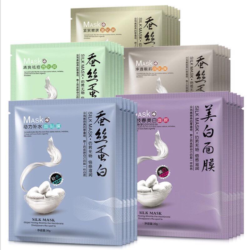 combo 5 mặt nạ đắp mặt Bioaqua, One Spring, Images CM29