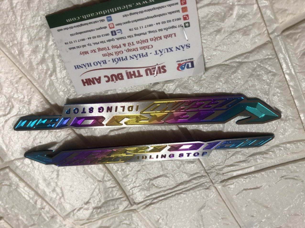 BỘ TEM CHỮ VARIO 7 MÀU 125 150 CNC DÁN BÊN HÔNG CAO CẤP, UY TÍN MUA NGAY