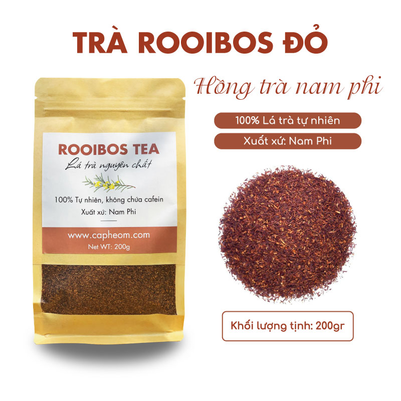 Hồng Trà Nam Phi Trà Rooibos Đỏ - 200gr