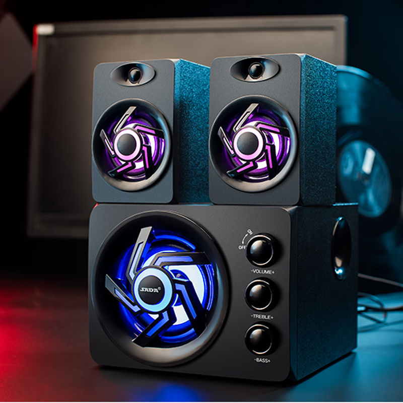 Loa Máy Tính Công Suất Lớn , Loa Vi Tính , Loa Nghe Nhạc Máy Tính , Bộ 3 Loa Vi Tính Để Bàn SADA D-209 Âm Thanh Trầm Hỗ Trợ Bluetooth, USB, Thẻ nhớ, Jack 3.5 , Âm Thanh Chân Thực Sống Động - Top 10 Loa Bán Chạy Nhất Trên Thị Trường.
