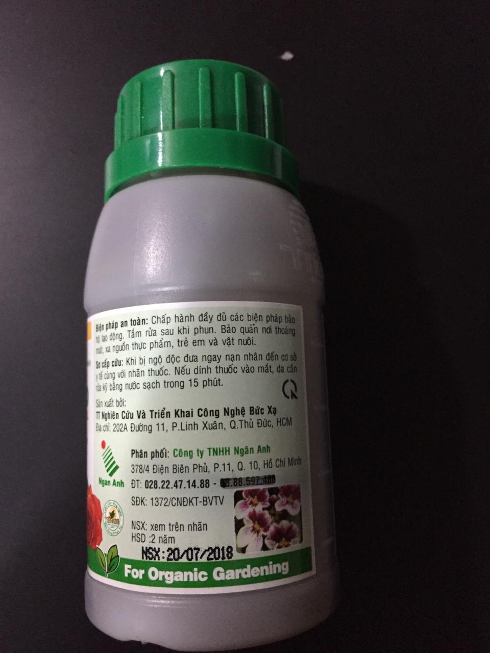 Thuốc trừ bệnh Nano kito 2,6SL-100ml