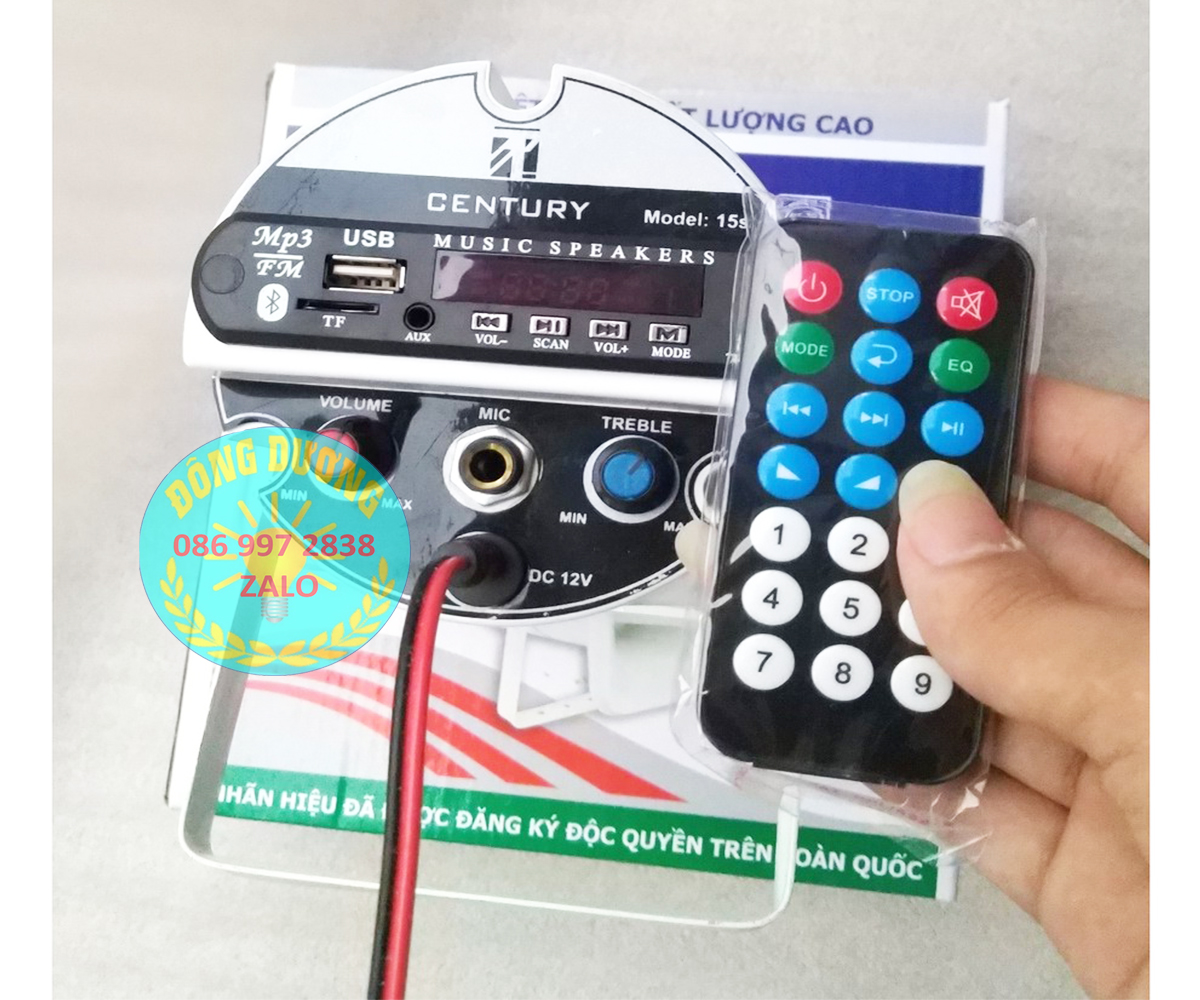 LOA NÉN LIỀN ÂM LI 12V - CÓ  THẺ NHỚ  CÓ BLUETOOTH