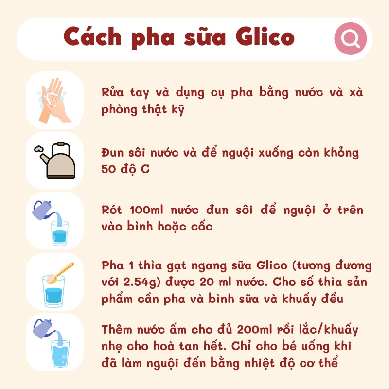 Sữa bột Glico Icreo số 1 (12-36 Tháng) 820g