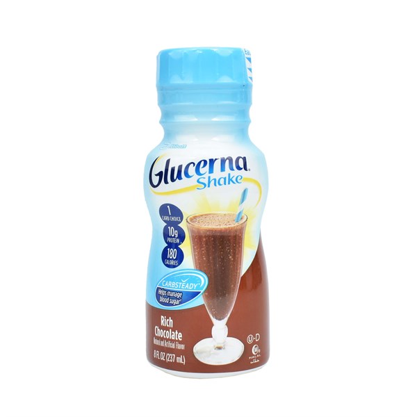 SỮA NƯỚC GLUCERNA SHAKE RICH CHOCOLATE DÀNH CHO NGƯỜI TIỂU ĐƯỜNG