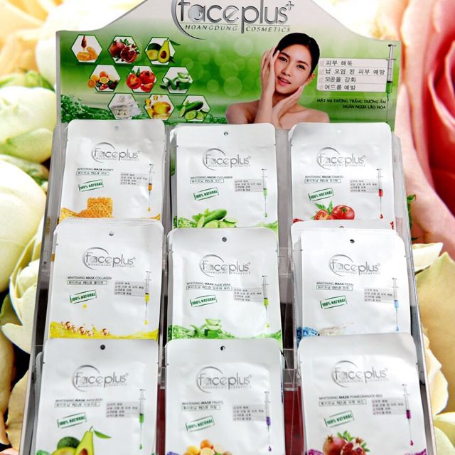 Mỹ Phẩm FACE PLUS - Mặt nạ dưỡng da chiết xuất từ quả Cà Chua