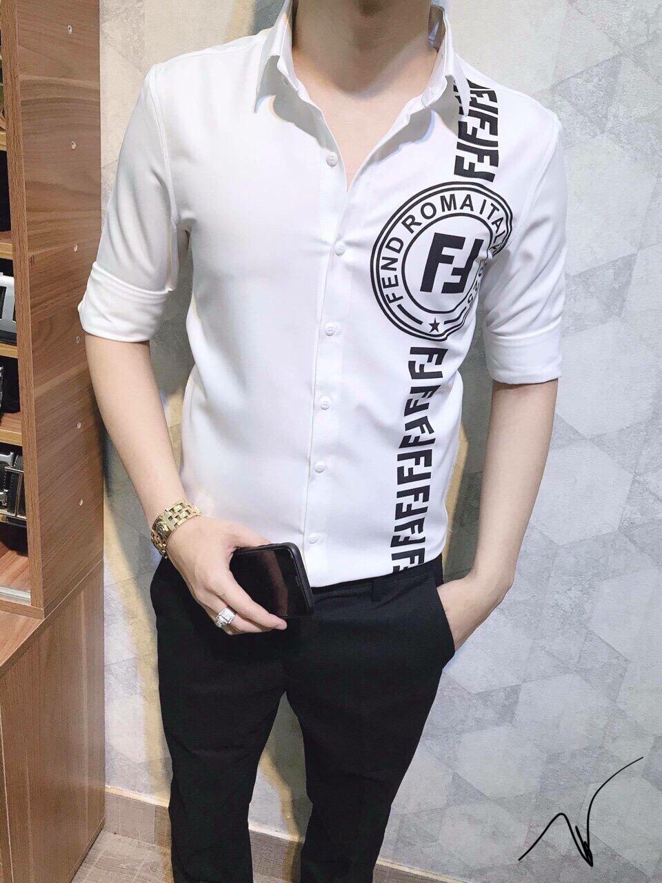 [HCM]SƠMI LỤA DÀY IN HỌA TIẾT CAO CAP 2019