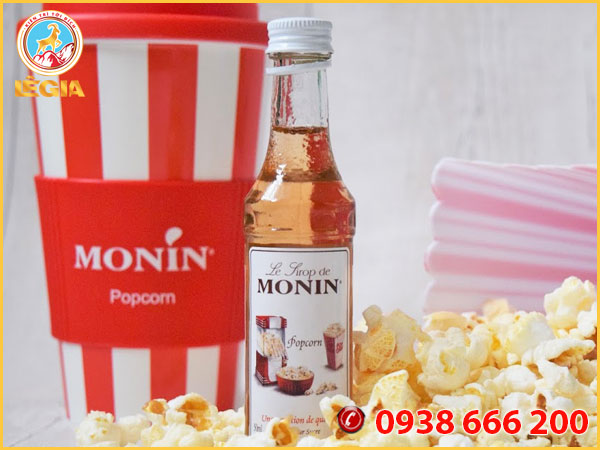 [HCM]SIRO MONIN BẮP RANG BƠ 700ML - MONIN POPCORN SYRUP