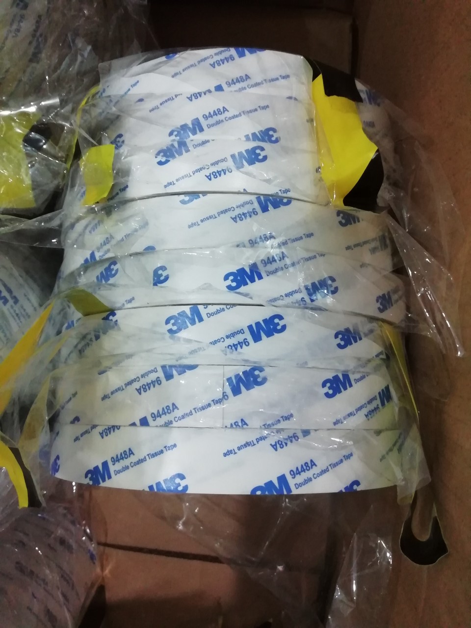 BĂNG KEO 2 MẶT 3M 9448A khổ 20mm*50m