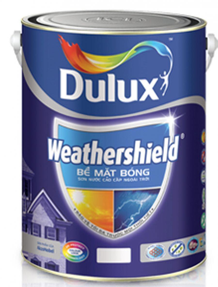 Bj9 -1 lít - sơn nước ngoại thất dulux waethershield -bề mặt bóng