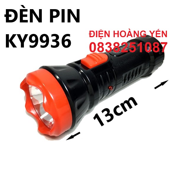 Đèn pin sạc ky 9936 cầm tay mini