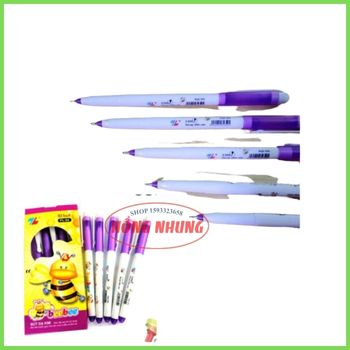 01 Cây Bút Lông Kim Beebee FL-04 Màu Tím