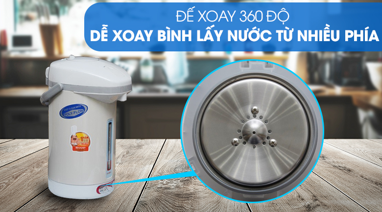 Bình thuỷ điện Sharp KP-31BTV 2.8 lít
