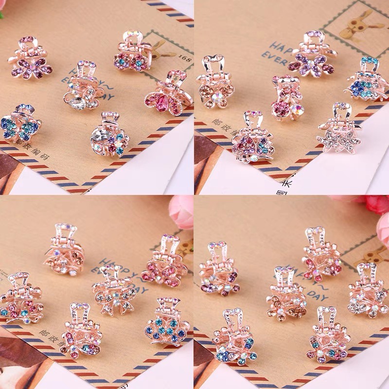 1 Kẹp Tóc Nhí Đính Đá Siêu Xinh-phukienteen