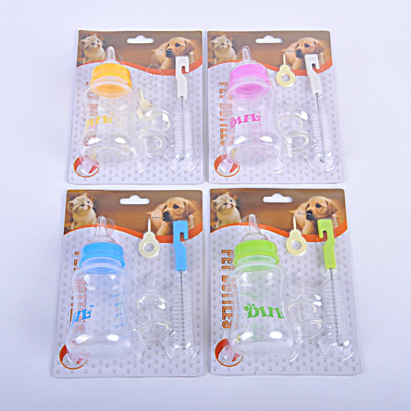 Set Bình Bú Sữa Cho Chó Mèo Con