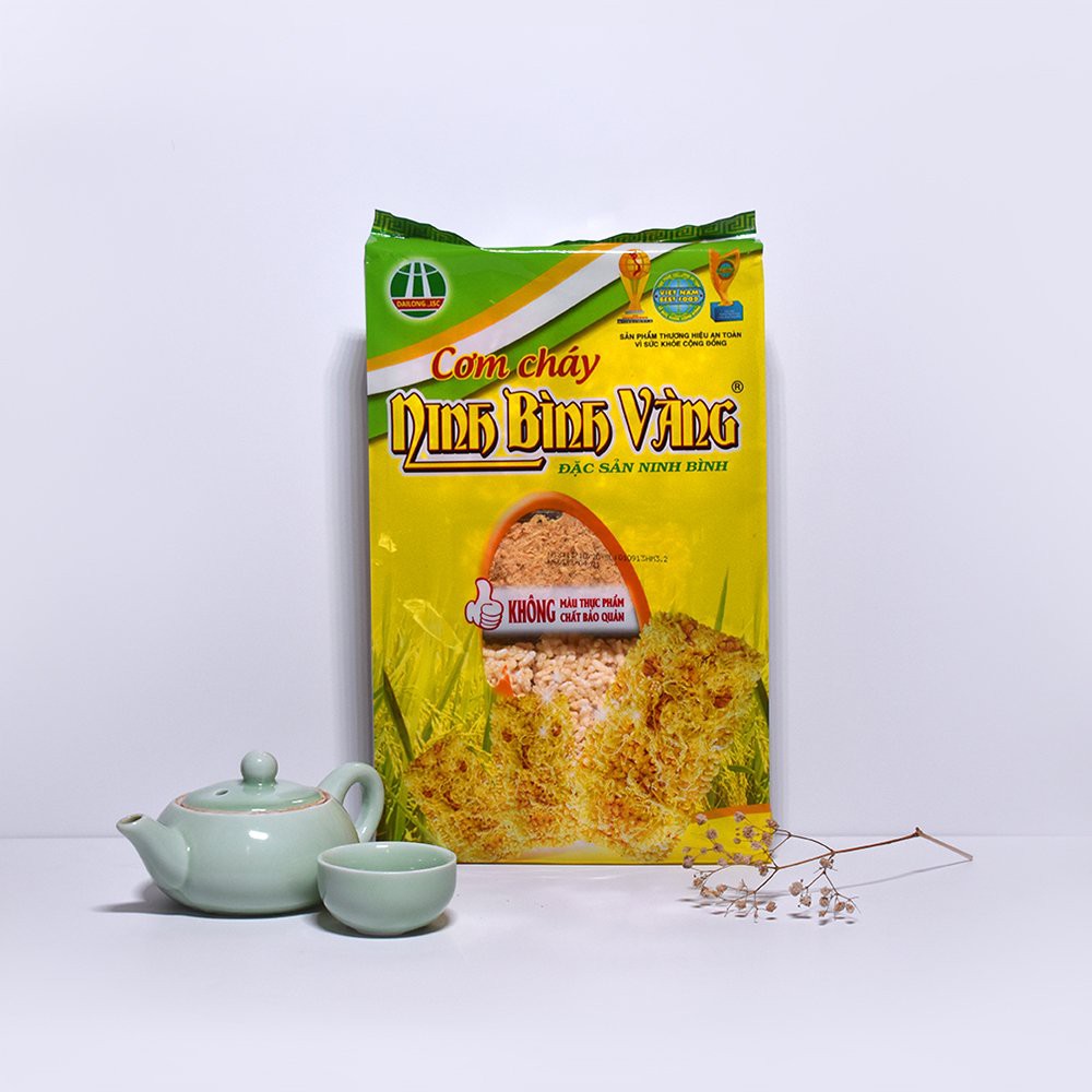 Cơm cháy chà bông ninh bình vàng 220g - đặc sản ninh bình